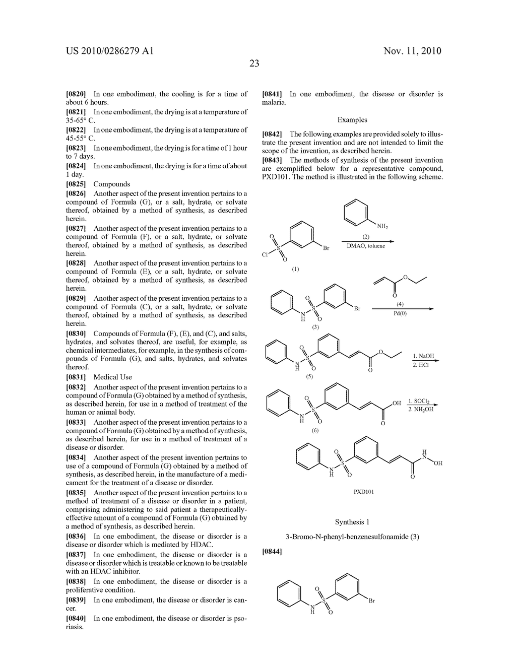 Methods of Synthesis of Certain Hydroxamic Acid Compounds - diagram, schematic, and image 24