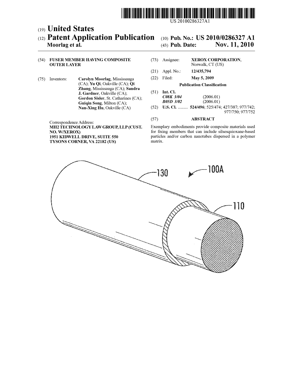 FUSER MEMBER HAVING COMPOSITE OUTER LAYER - diagram, schematic, and image 01