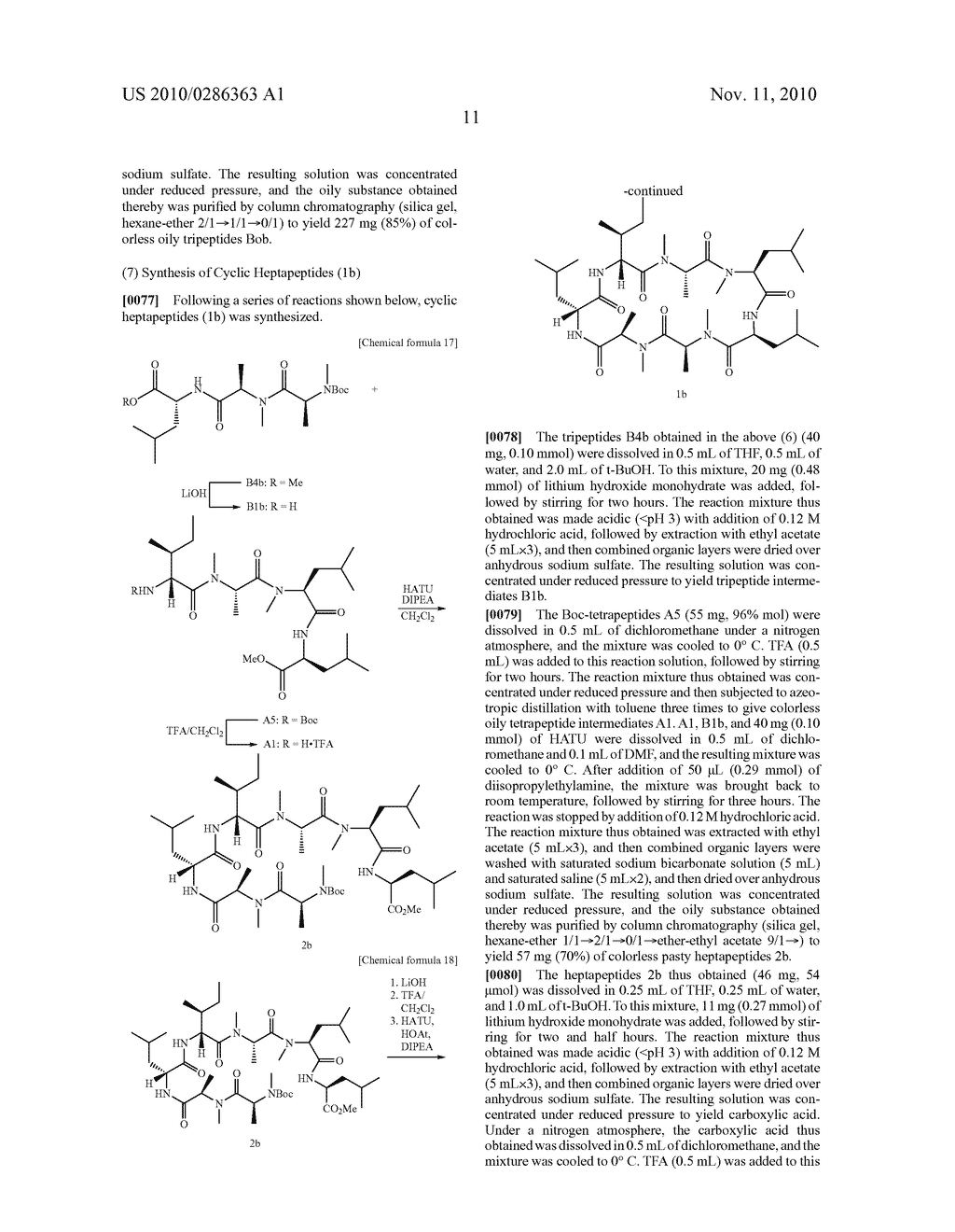 CYCLIC HEPTAPEPTIDE AND USE OF THE SAME - diagram, schematic, and image 19