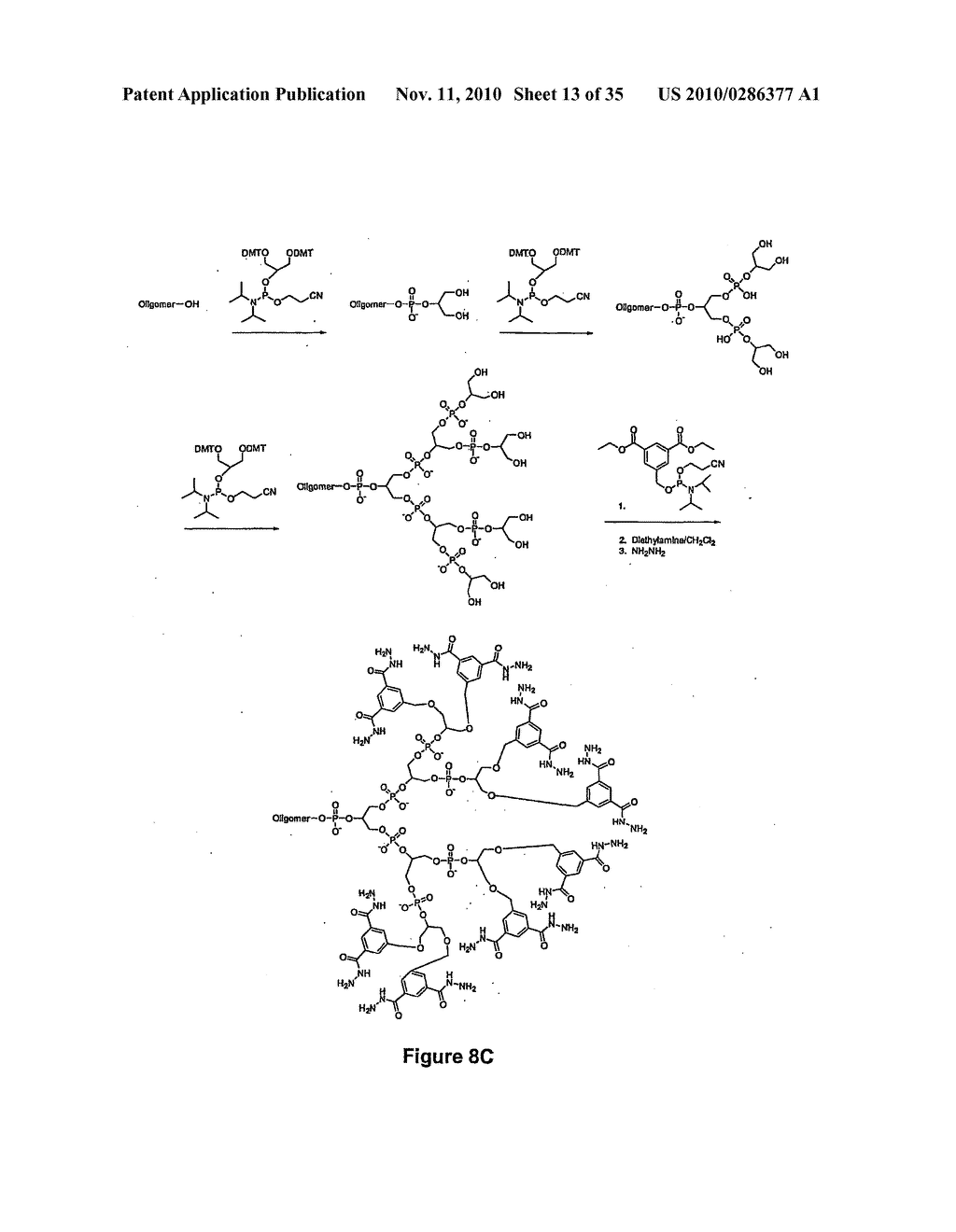 BIOMOLECULES HAVING MULTIPLE ATTACHMENT MOIETIES FOR BINDING TO A SUBSTRATE SURFACE - diagram, schematic, and image 14