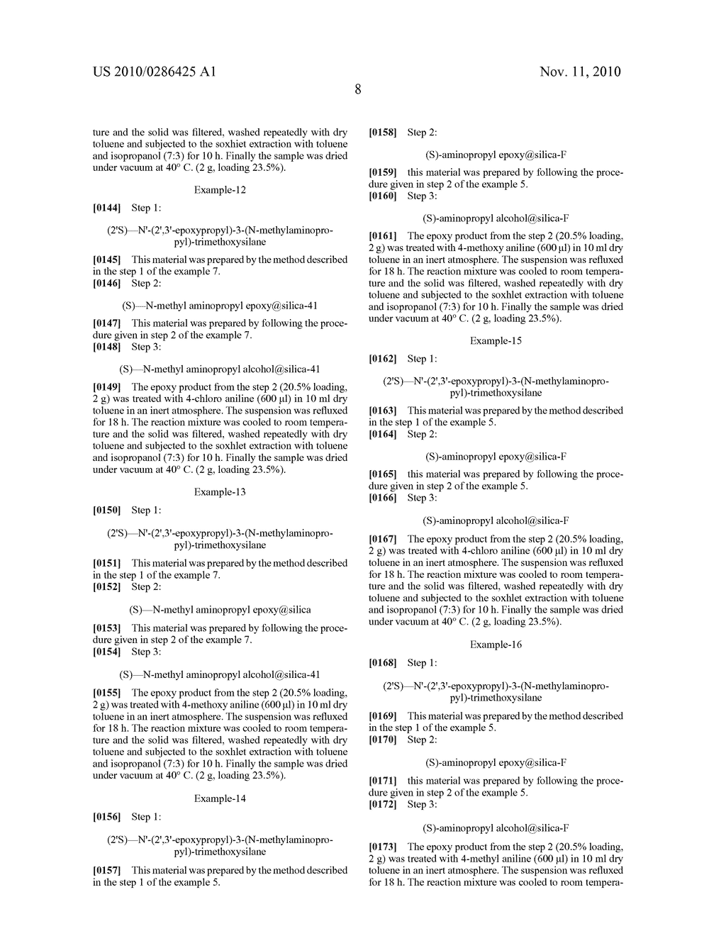 ORGANIC-INORGANIC HYBRID CHIRAL SORBENT AND PROCESS FOR THE PREPARATION THEREOF - diagram, schematic, and image 09