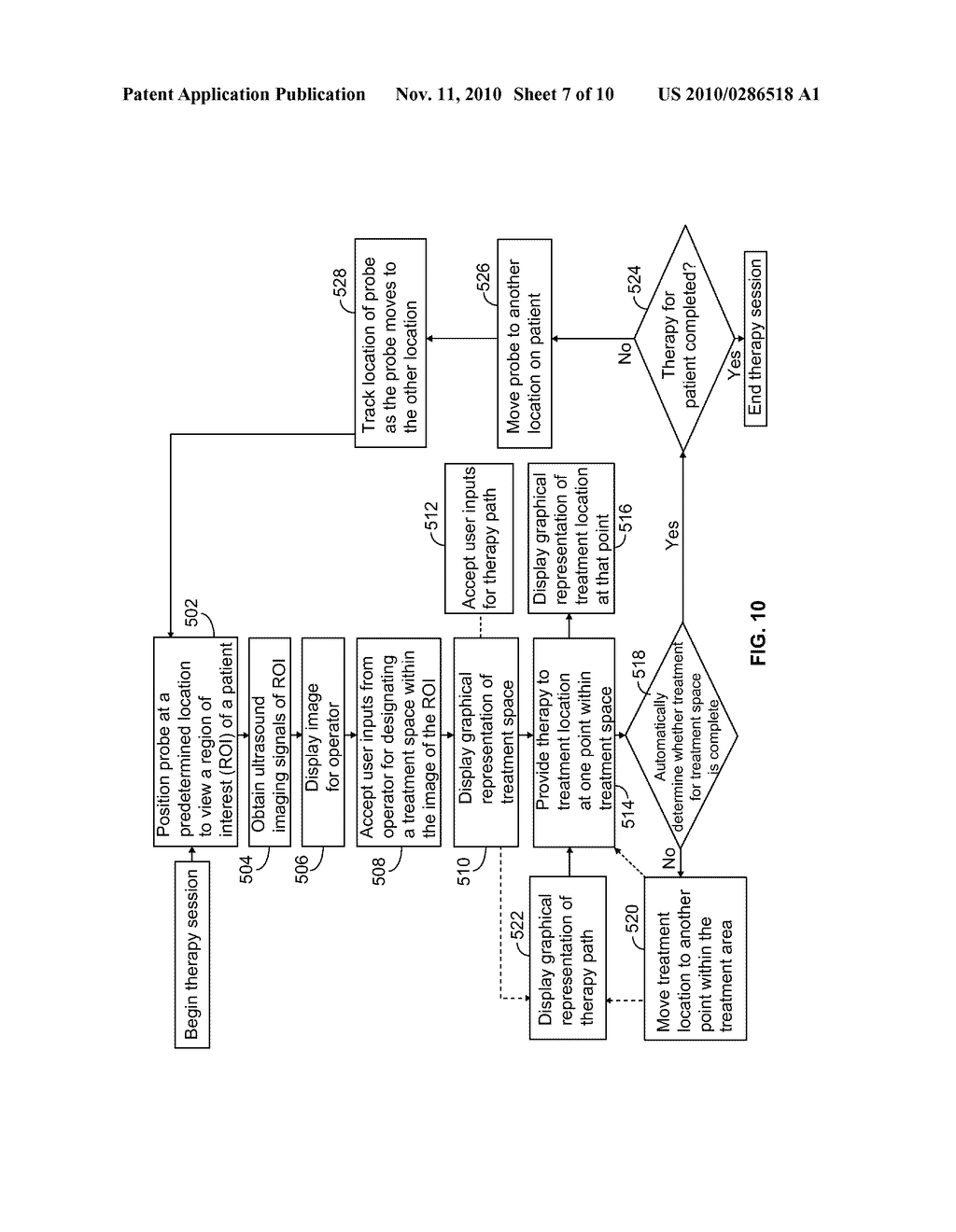 ULTRASOUND SYSTEM AND METHOD TO DELIVER THERAPY BASED ON USER DEFINED TREATMENT SPACES - diagram, schematic, and image 08