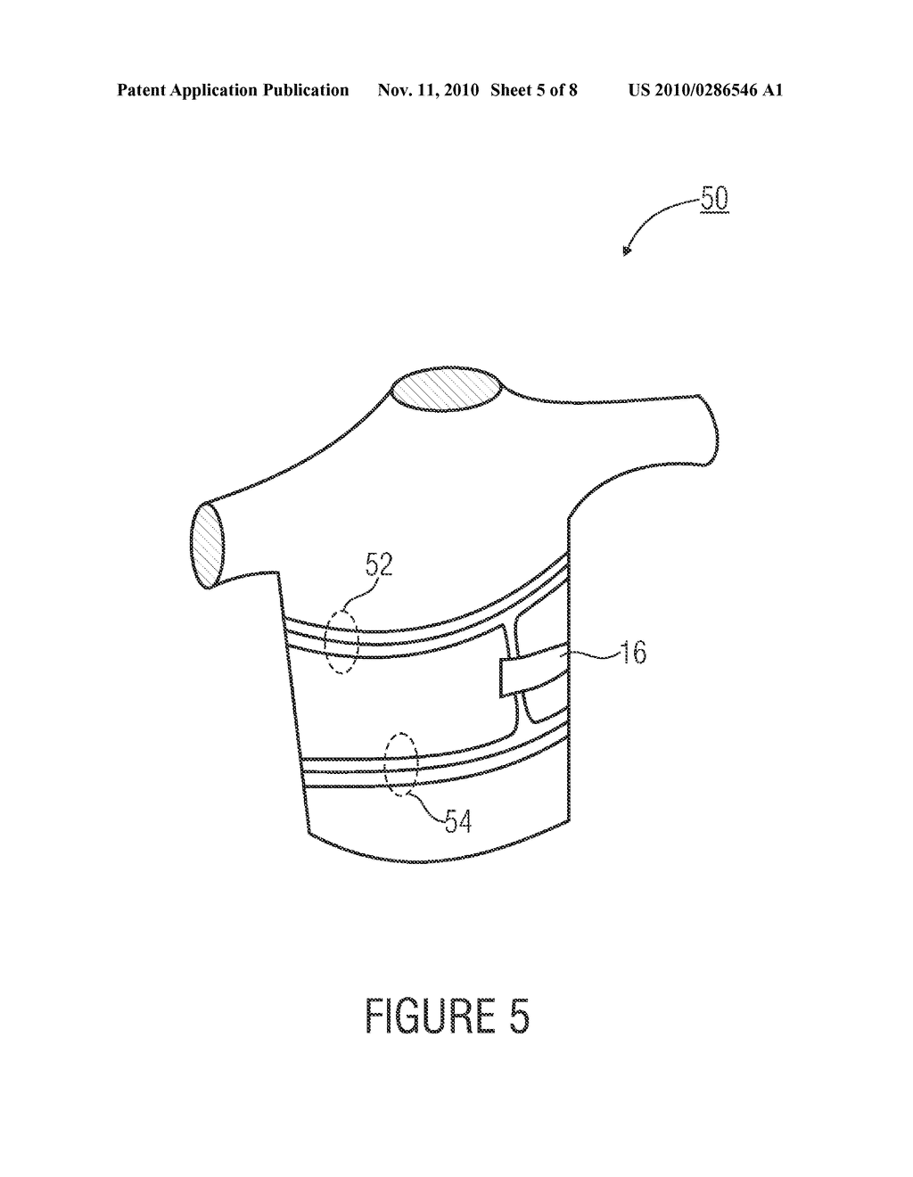 GARMENT FOR DETECTING RESPIRATORY MOVEMENT - diagram, schematic, and image 06