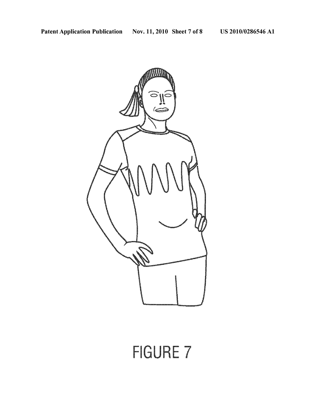 GARMENT FOR DETECTING RESPIRATORY MOVEMENT - diagram, schematic, and image 08