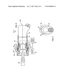 Medical handpiece with automatic power switching means diagram and image