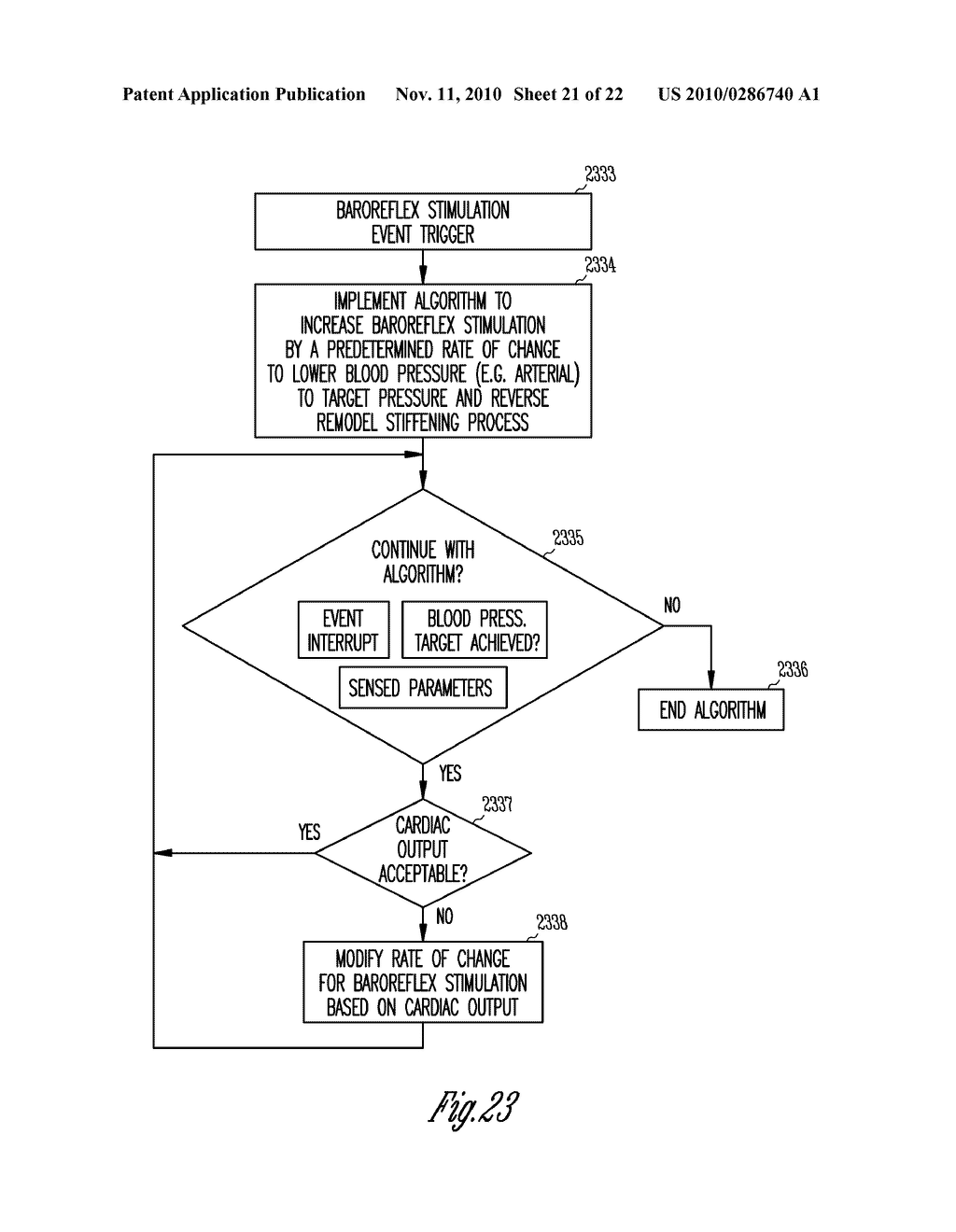 AUTOMATIC NEURAL STIMULATION MODULATION BASED ON MOTION AND PHYSIOLOGICAL ACTIVITY - diagram, schematic, and image 22