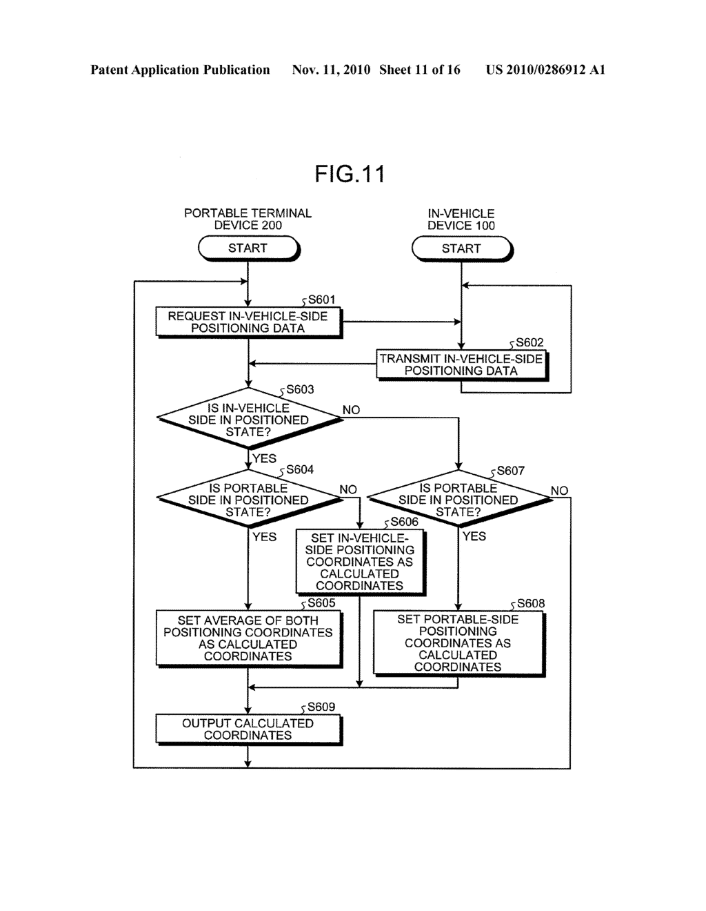 POSITIONING SYSTEM AND IN-VEHICLE DEVICE - diagram, schematic, and image 12