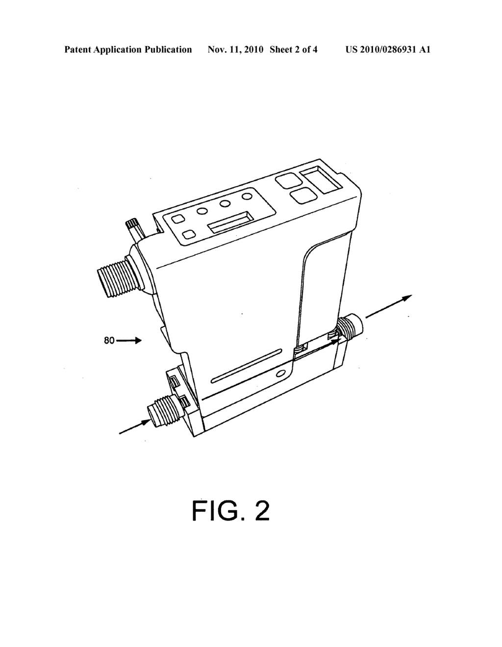  SYSTEM, METHOD AND COMPUTER PROGRAM FOR DETERMINING FLUID FLOW RATE USING A PRESSURE SENSOR AND A THERMAL MASS FLOW SENSOR - diagram, schematic, and image 03