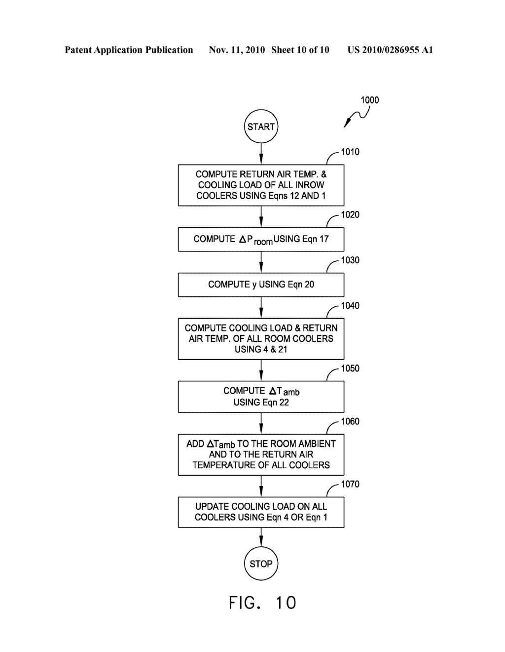 SYSTEM AND METHOD FOR PREDICTING MAXIMUM COOLER AND RACK CAPACITIES IN A DATA CENTER - diagram, schematic, and image 11