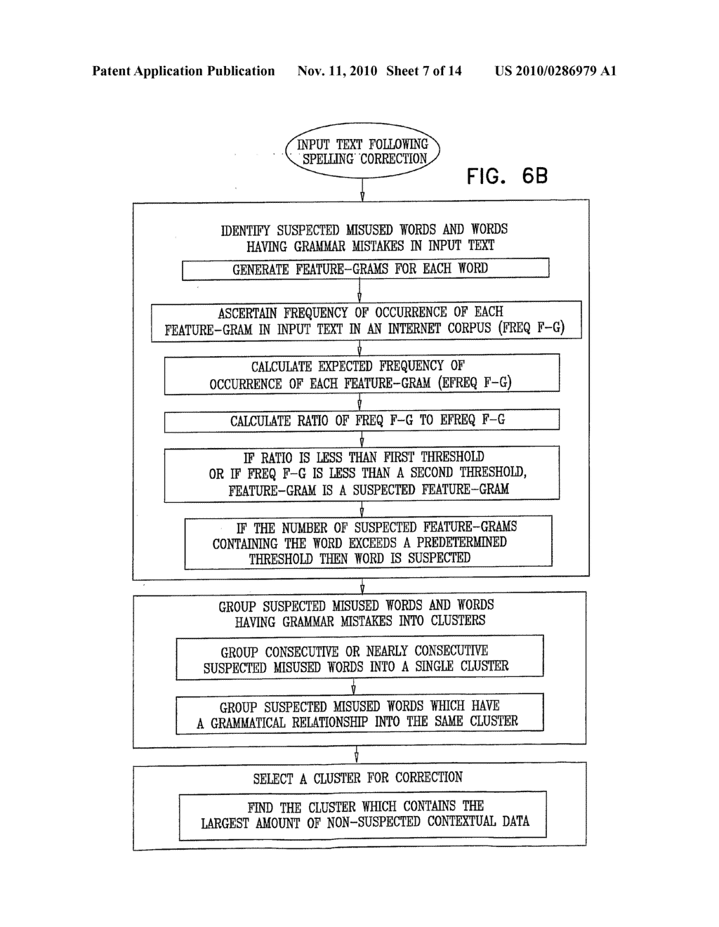 AUTOMATIC CONTEXT SENSITIVE LANGUAGE CORRECTION AND ENHANCEMENT USING AN INTERNET CORPUS - diagram, schematic, and image 08