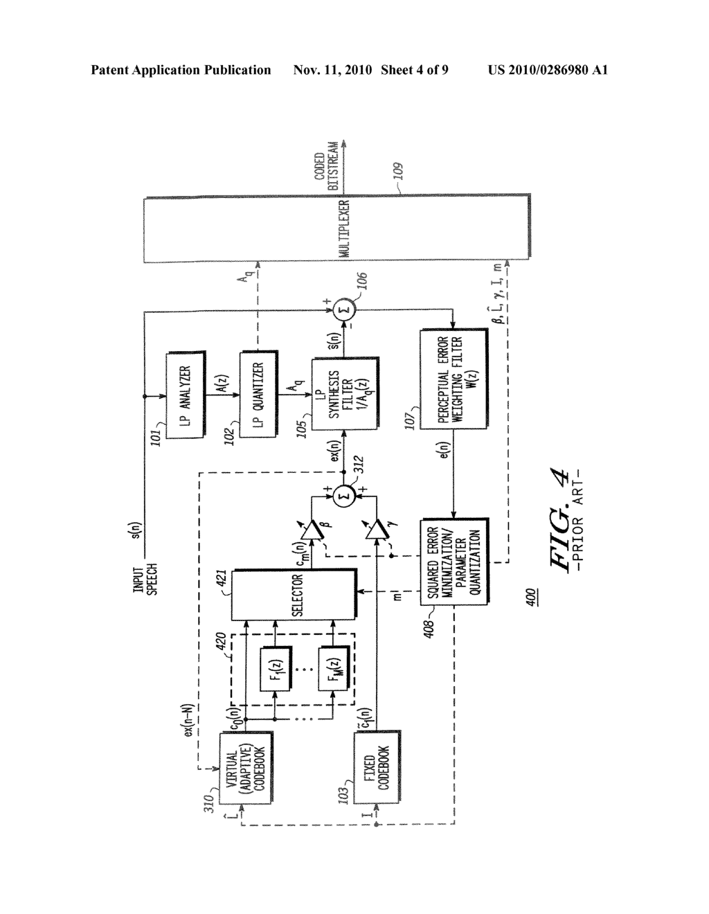 METHOD AND APPARATUS FOR SPEECH CODING - diagram, schematic, and image 05