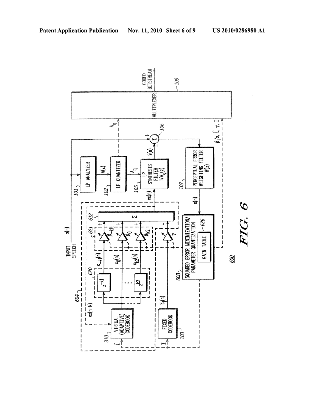 METHOD AND APPARATUS FOR SPEECH CODING - diagram, schematic, and image 07