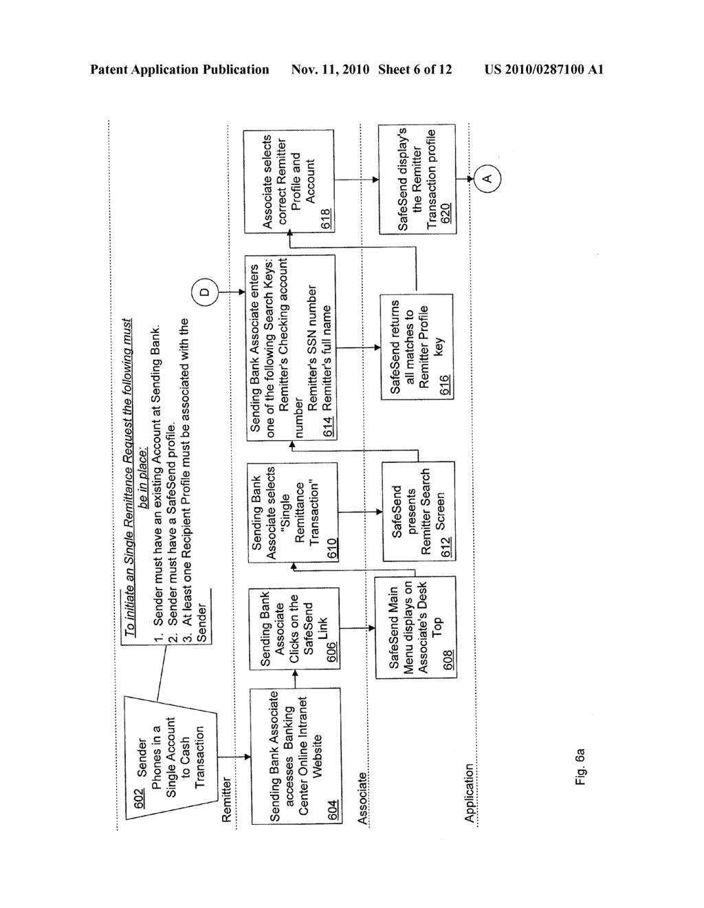 Method and System for Cash Remittances Using a Two Country Banking Structure - diagram, schematic, and image 07