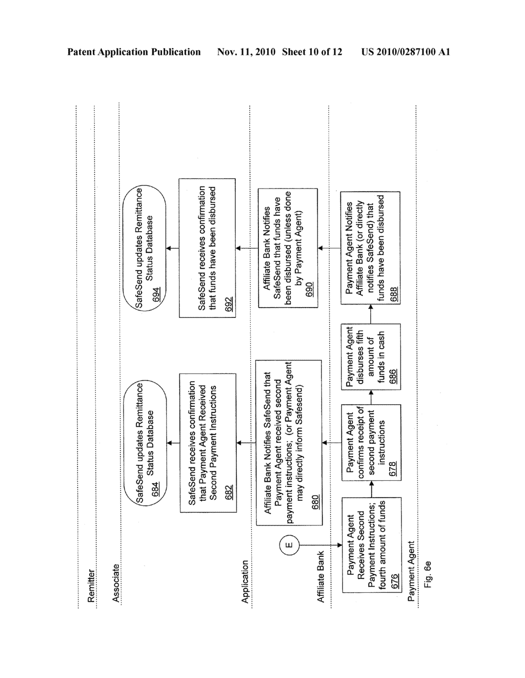 Method and System for Cash Remittances Using a Two Country Banking Structure - diagram, schematic, and image 11