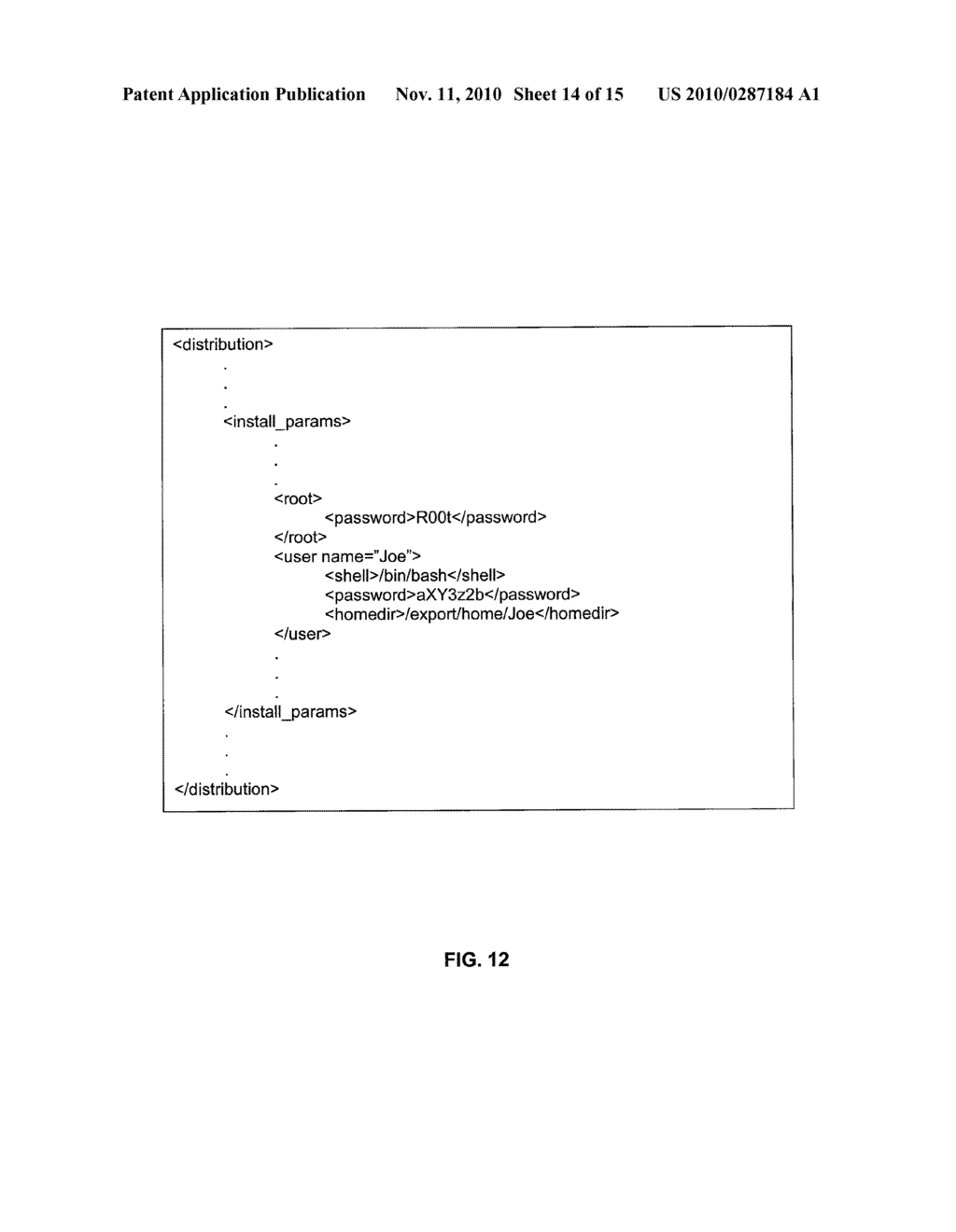 APPARATUS, SYSTEMS AND METHODS FOR CONFIGURABLE DEFAULTS FOR XML DATA - diagram, schematic, and image 15