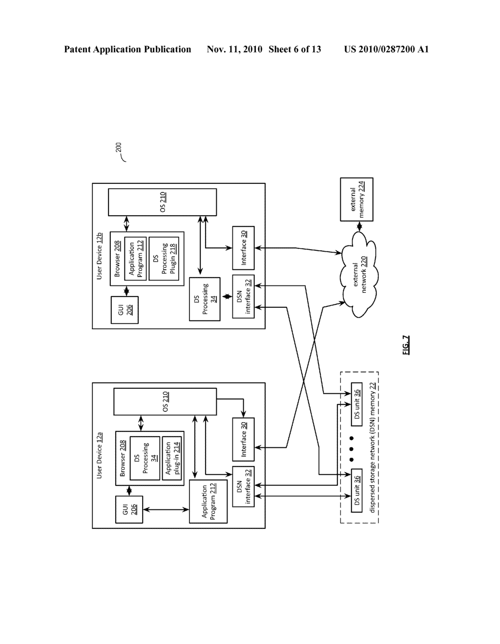 SYSTEM AND METHOD FOR ACCESSING A DATA OBJECT STORED IN A DISTRIBUTED STORAGE NETWORK - diagram, schematic, and image 07