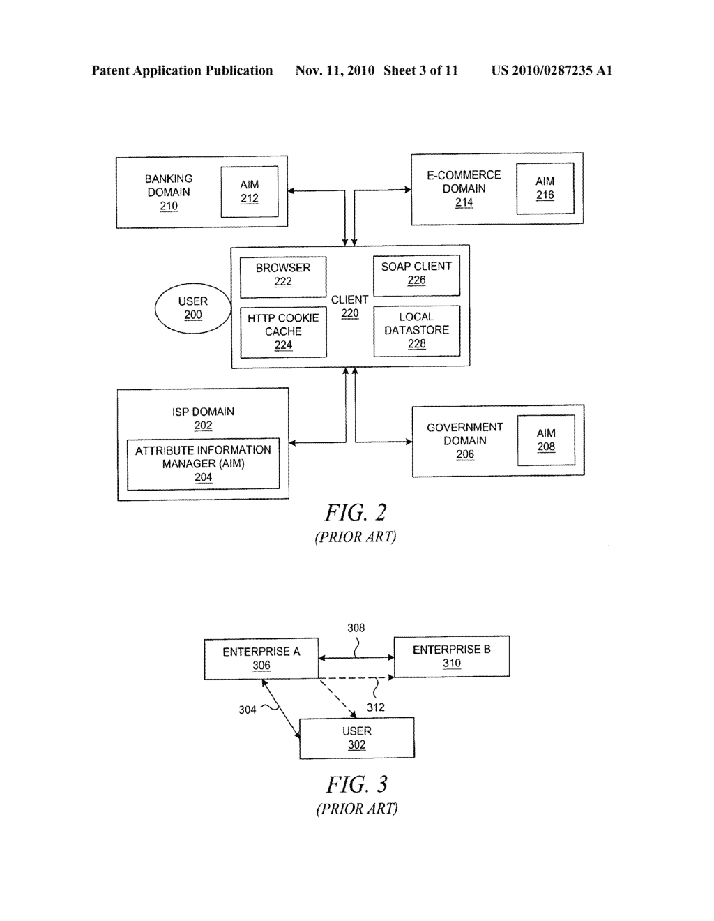 Method and system for user-determined attribute storage in a federated environment - diagram, schematic, and image 04