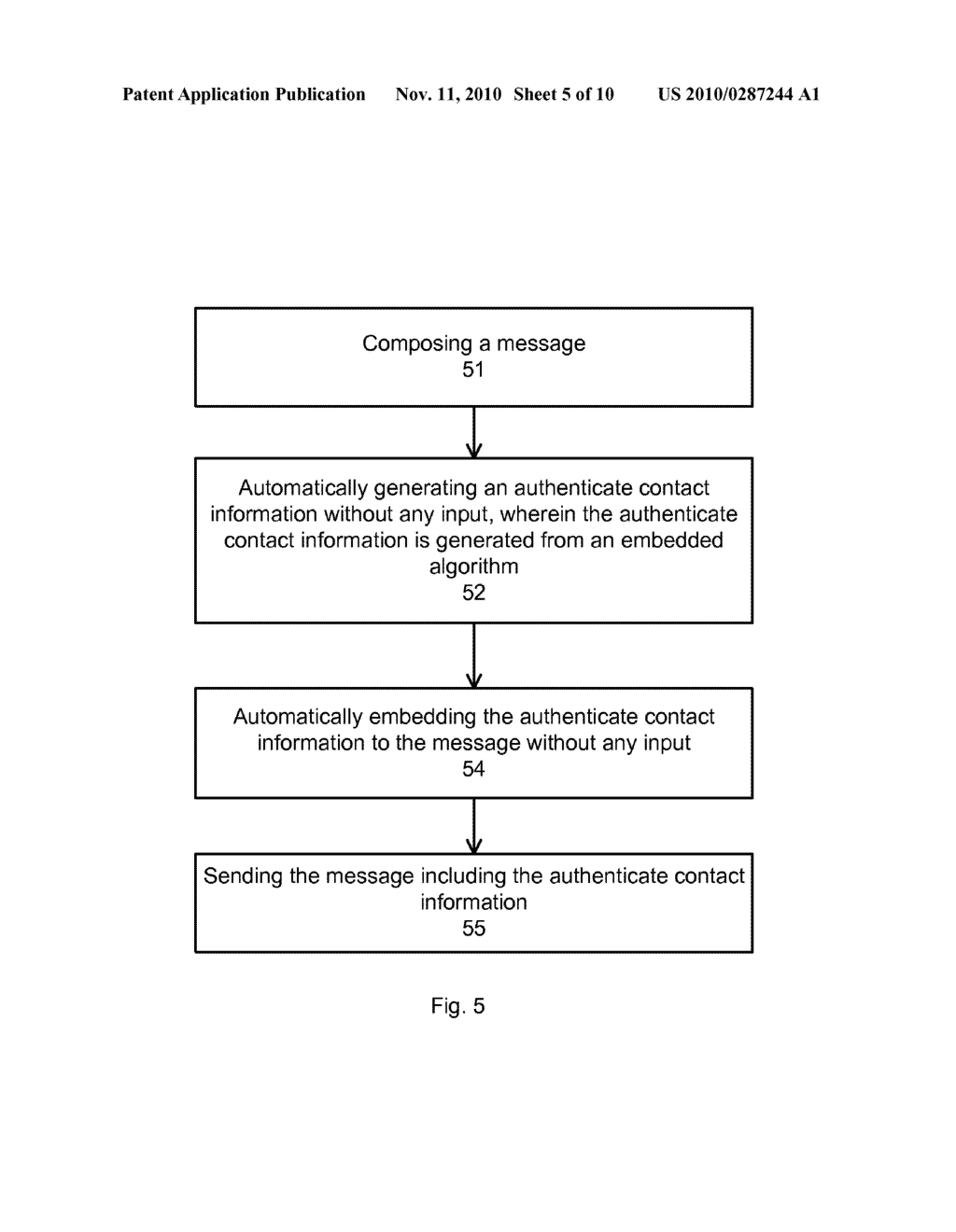 Data communication using disposable contact information - diagram, schematic, and image 06