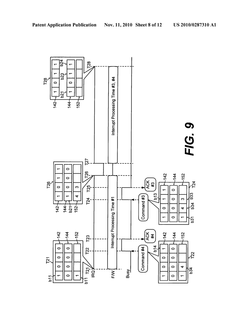 Method and controller for processing commands in a storage device - diagram, schematic, and image 09