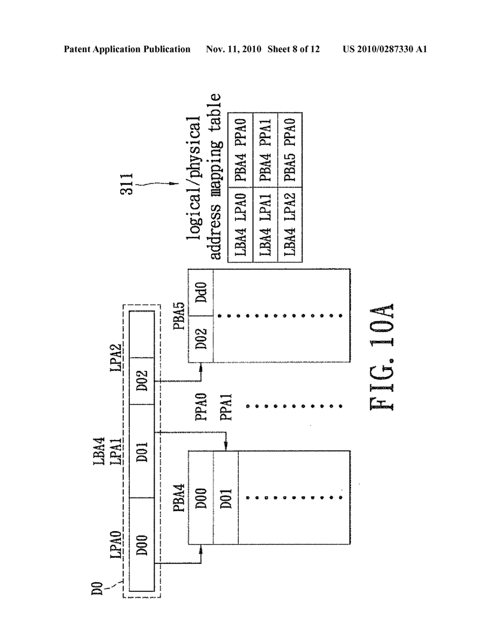 METHOD FOR WRITING DATA INTO FLASH MEMORY - diagram, schematic, and image 09