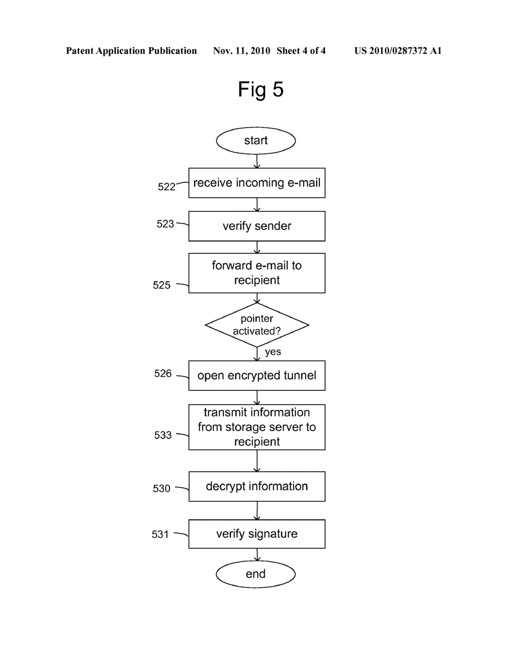 MAIL SERVER AND METHOD FOR SENDING E-MAILS TO THEIR RECIPIENTS - diagram, schematic, and image 05