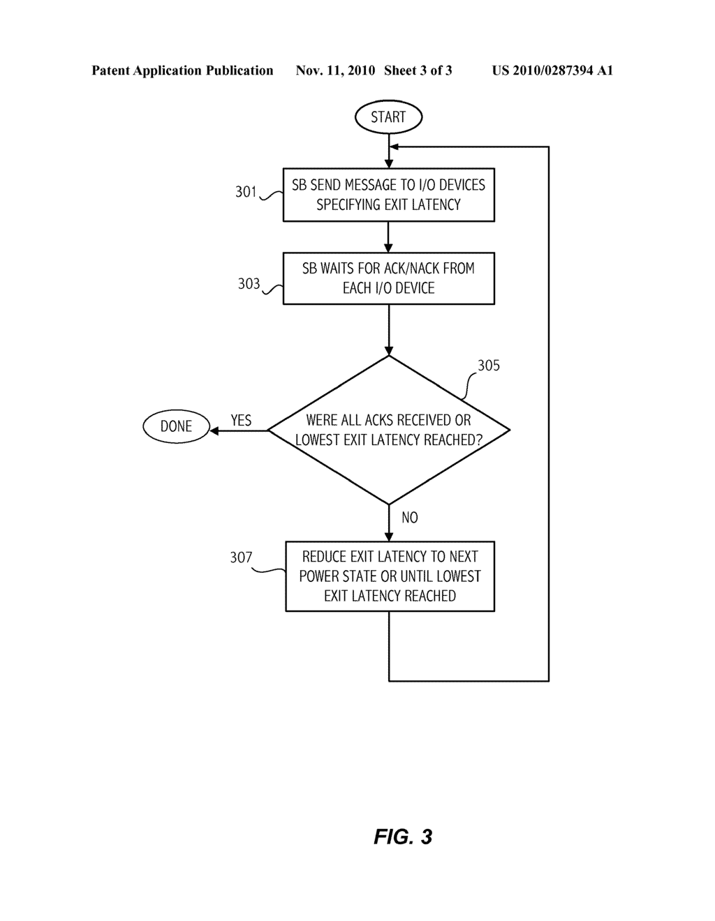 NORTH-BRIDGE TO SOUTH-BRIDGE PROTOCOL FOR PLACING PROCESSOR IN LOW POWER STATE - diagram, schematic, and image 04