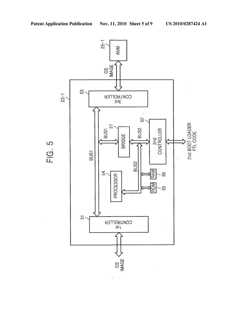 Method of writing an operating systems (OS) image to a semiconductor device and the semiconductor device - diagram, schematic, and image 06