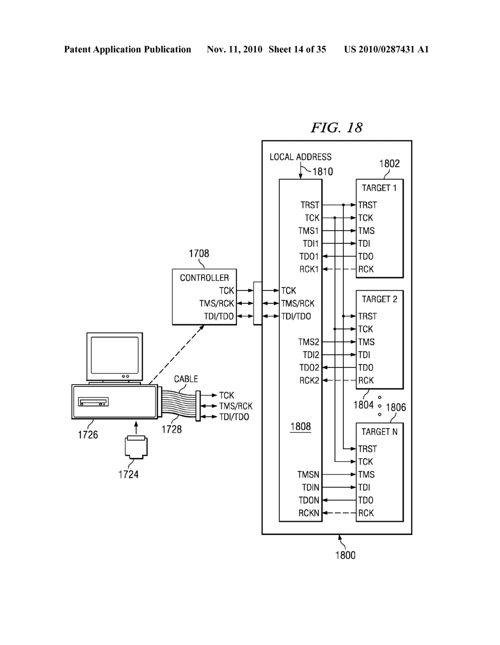 REDUCED SIGNALING INTERFACE METHOD AND APPARATUS - diagram, schematic, and image 15