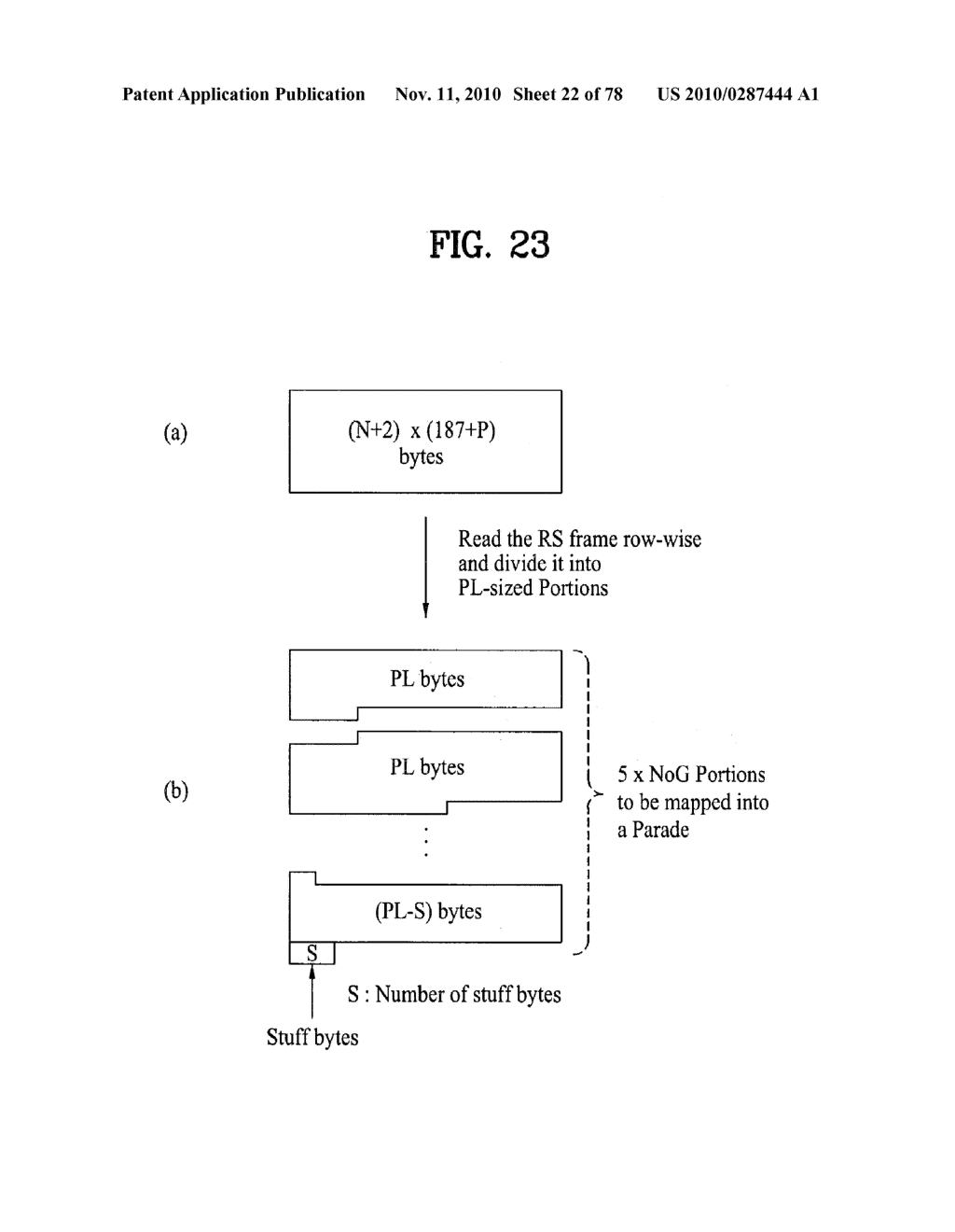 DIGITAL BROADCASTING SYSTEM AND DATA PROCESSING METHOD - diagram, schematic, and image 23