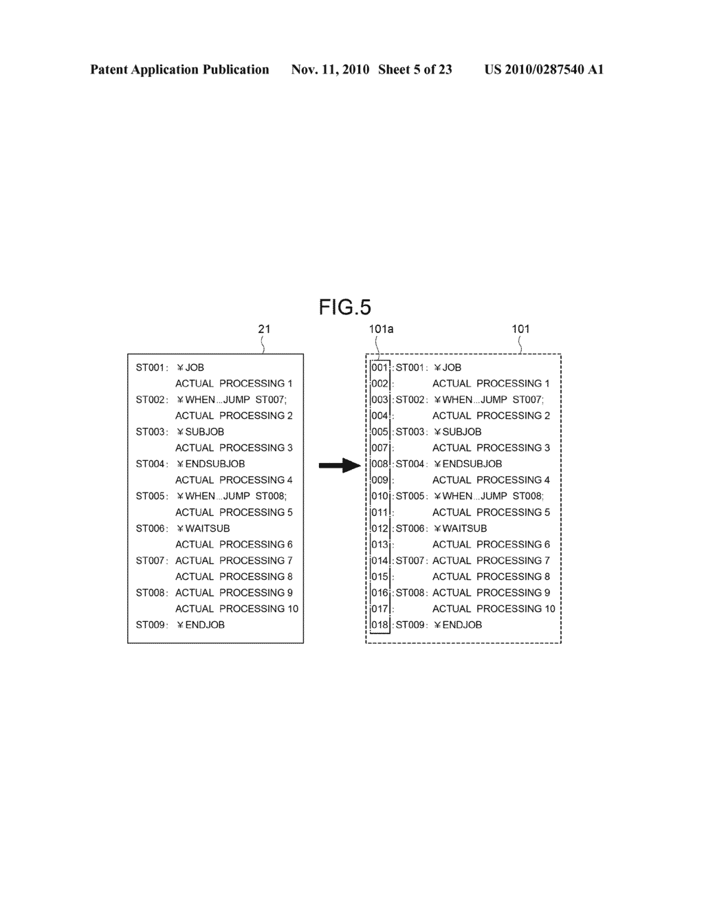 FILE CONVERSION DEVICE, FILE CONVERSION METHOD, AND FILE CONVERSION PROGRAM - diagram, schematic, and image 06