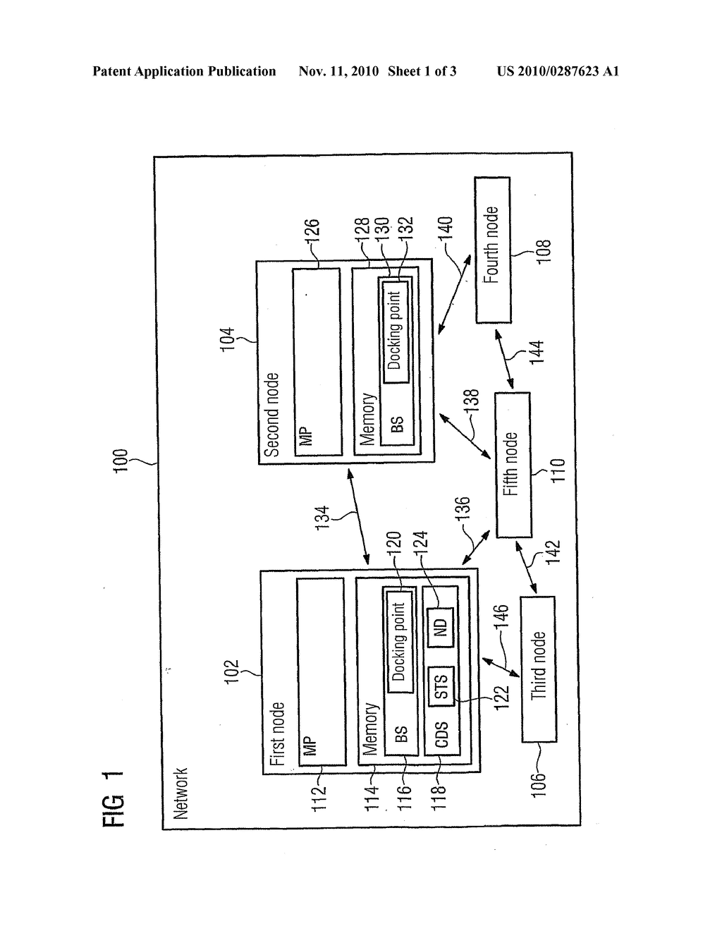 METHOD FOR DISTRIBUTING A COMPUTER DATA STRUCTURE TO NODES OF A NETWORK - diagram, schematic, and image 02