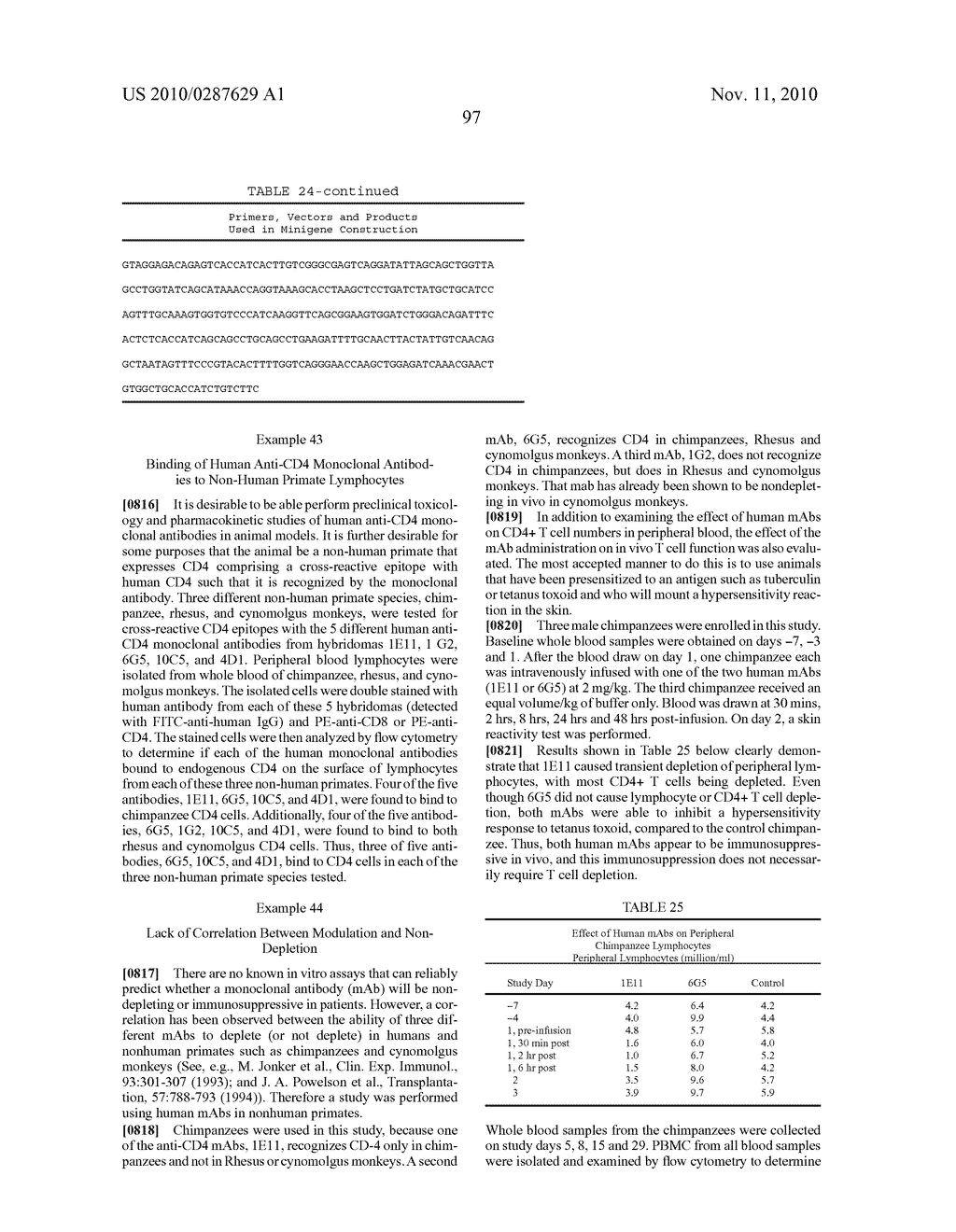 Transgenic Non-Human Animals For Producing Chimeric Antibodies - diagram, schematic, and image 198