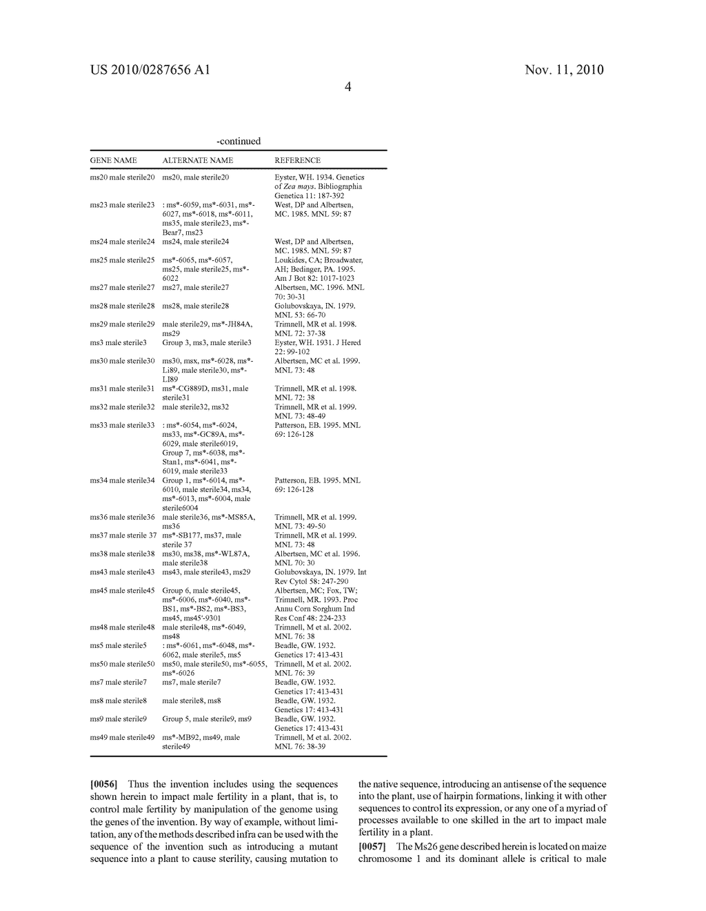 NUCLEOTIDE SEQUENCES MEDIATING PLANT MALE FERTILITY AND METHOD OF USING SAME - diagram, schematic, and image 39