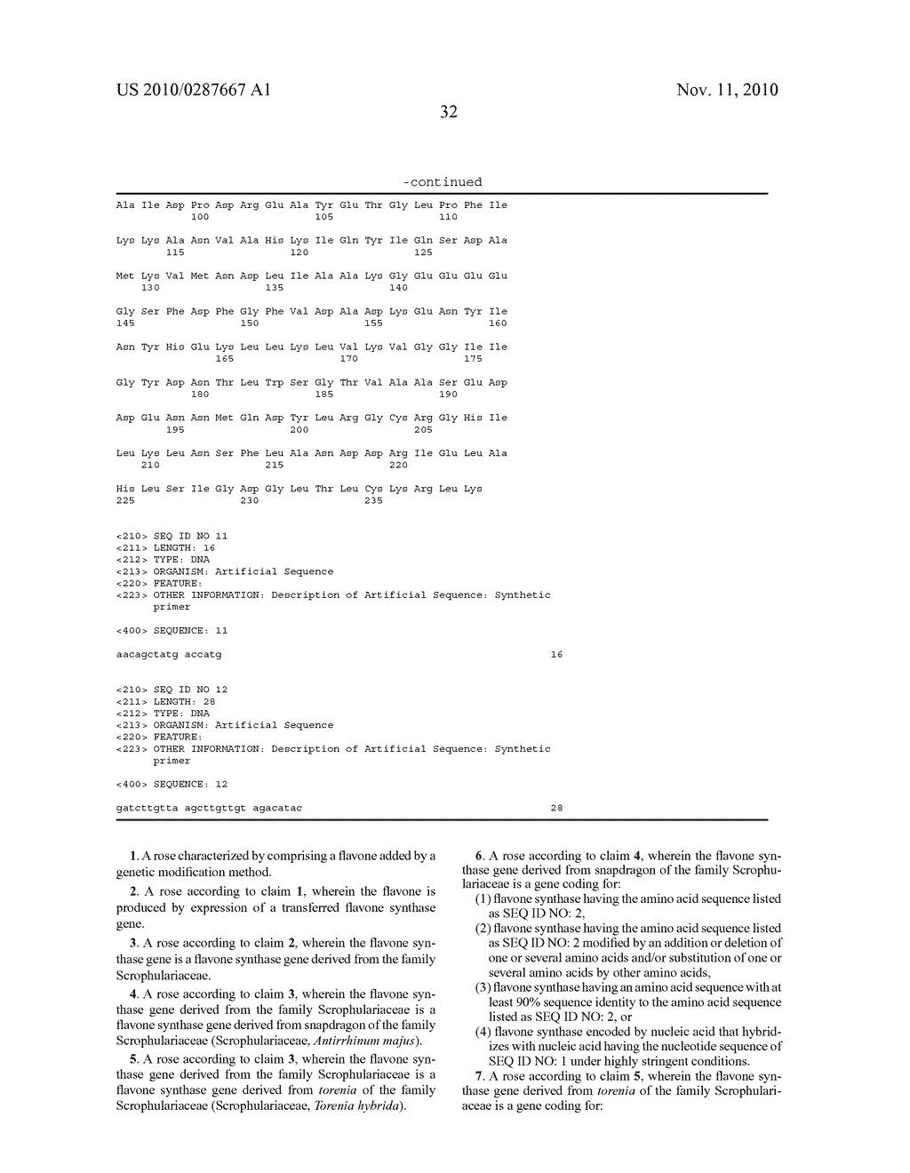 ROSE CONTAINING FLAVONE, AND METHOD FOR PRODUCTION THEREOF - diagram, schematic, and image 33