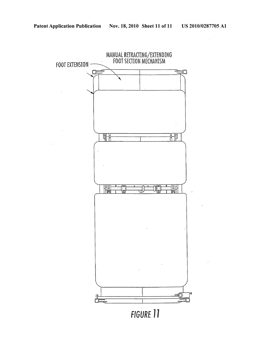 HOSPITAL BEDS WITH A ROTATING SLEEP SURFACE THAT CAN TRANSLATE INTO A CHAIR CONFIGURATION - diagram, schematic, and image 12