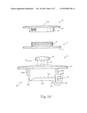 FASTENER FOR FIXING A MAT TO A CARPET diagram and image