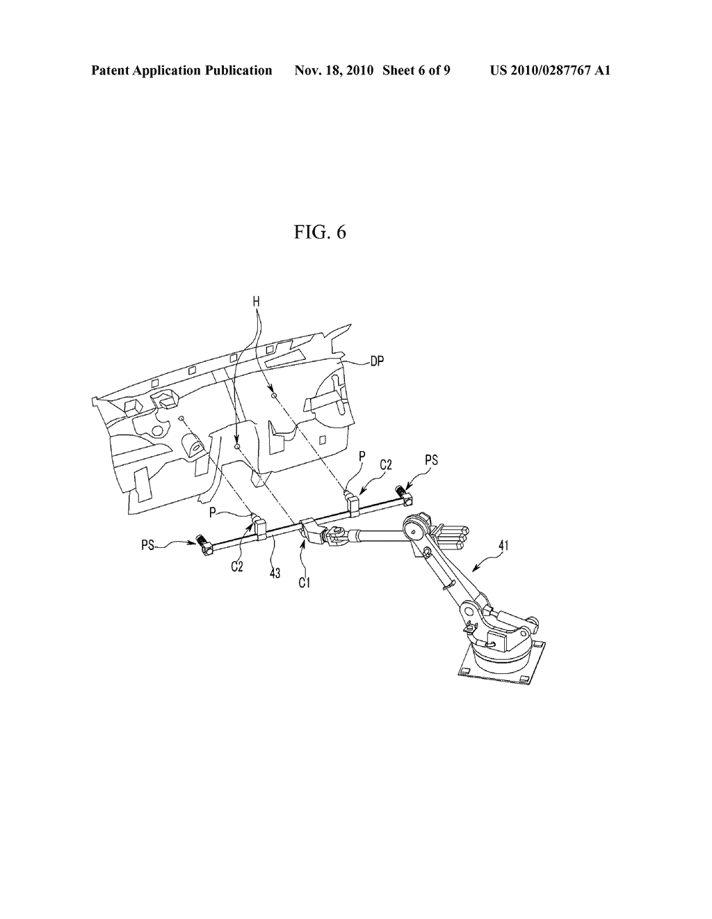 DEVICE FOR ASSEMBLING VEHICLE BODY - diagram, schematic, and image 07