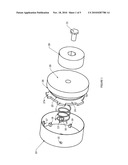 Filament Clamp for a Vegetation Trimmer diagram and image