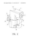 Locking Structure for Helmets diagram and image