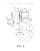 Locking Structure for Helmets diagram and image