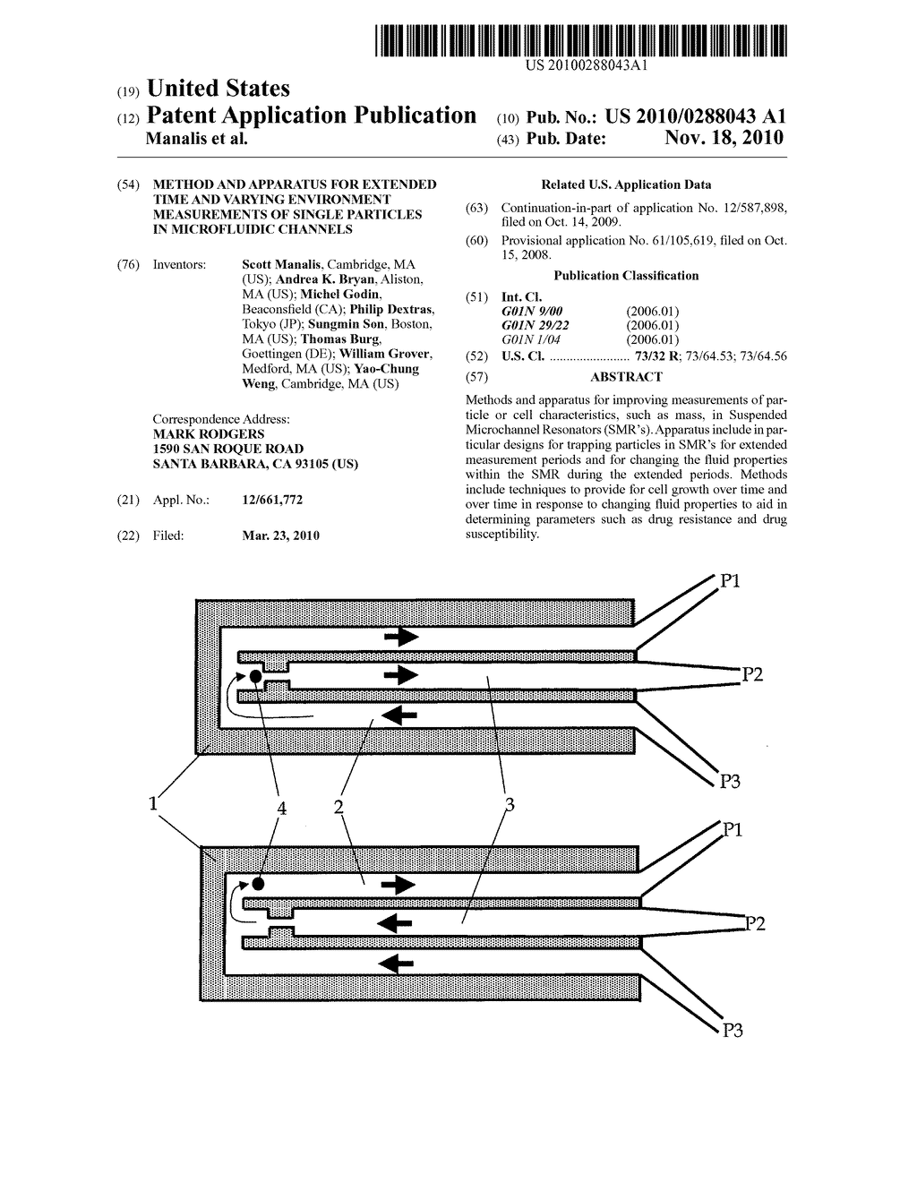 Method and apparatus for extended time and varying environment measurements of single particles in microfluidic channels - diagram, schematic, and image 01