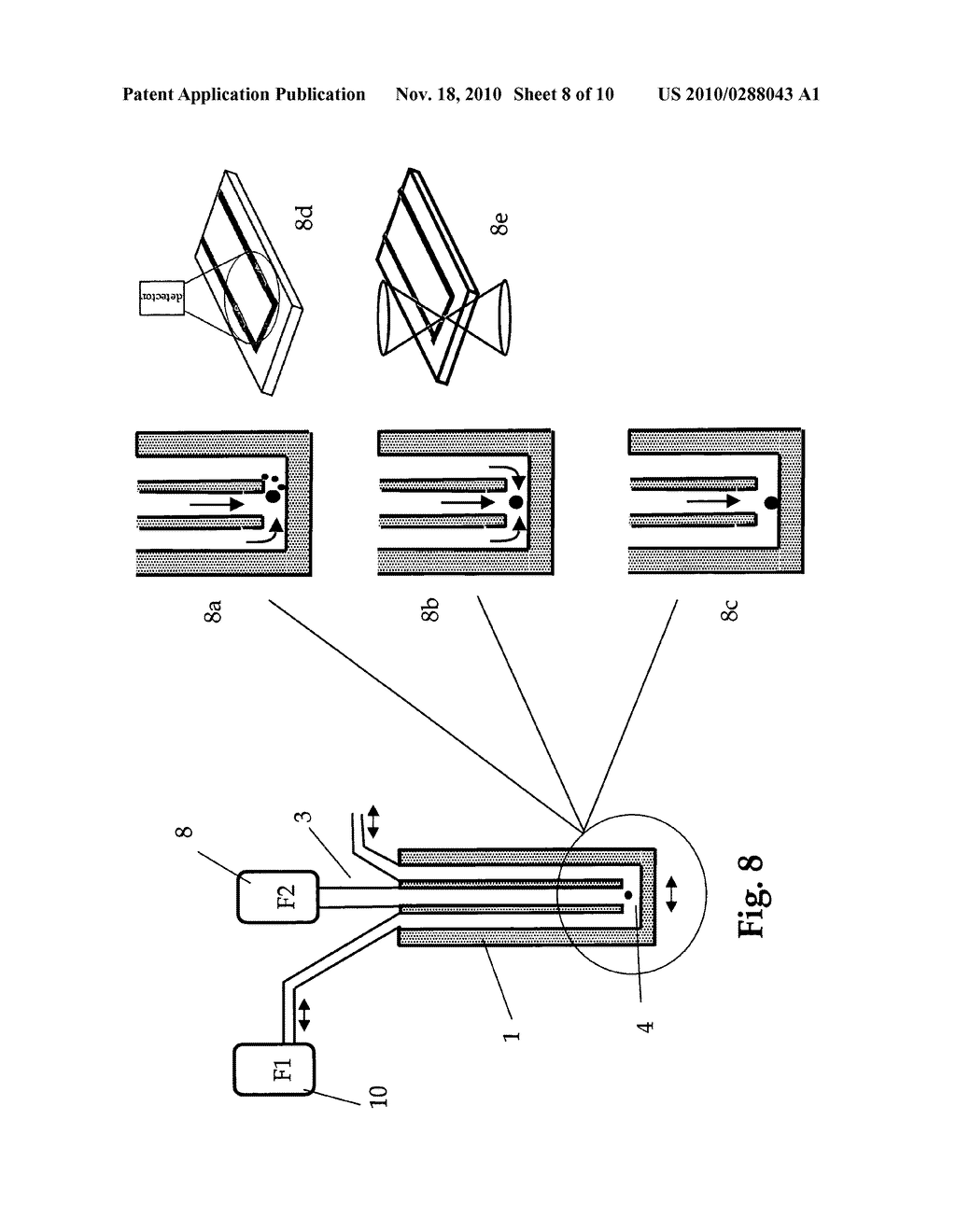 Method and apparatus for extended time and varying environment measurements of single particles in microfluidic channels - diagram, schematic, and image 09