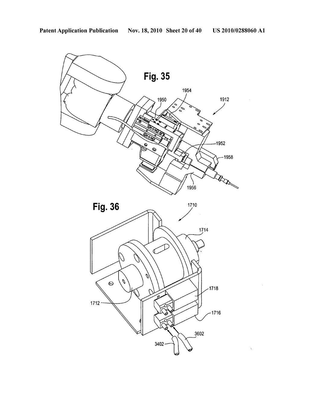 Device for sampling a specimen container - diagram, schematic, and image 21