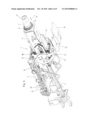 STEERING ARRANGEMENT FOR A MOTOR VEHICLE HAVING A ROTATABLE STEERING HANDLE diagram and image