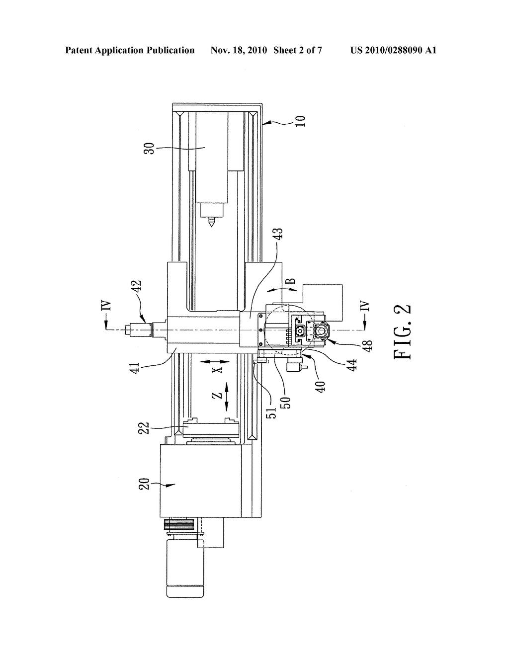 TOOL HOLDING DEVICE FOR A FIVE-AXIS LATHE - diagram, schematic, and image 03