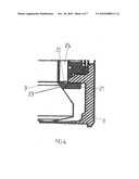 SUPPORT MEMBER FOR SUPPORTING SHELL INTO BREECH-LOADING WEAPON BARREL, AND METHOD diagram and image