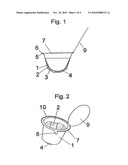 Pot-like container which is open at the top diagram and image