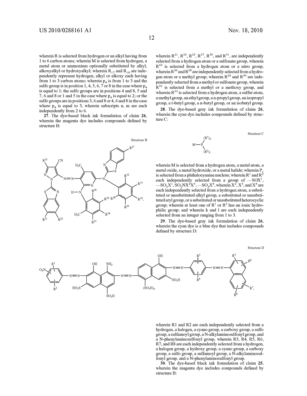 DYE-BASED GRAY INK FORMULATIONS, METHODS OF MAKING DYE-BASED GRAY INK FORMULATIONS, AND INK-JET INK SETS - diagram, schematic, and image 18