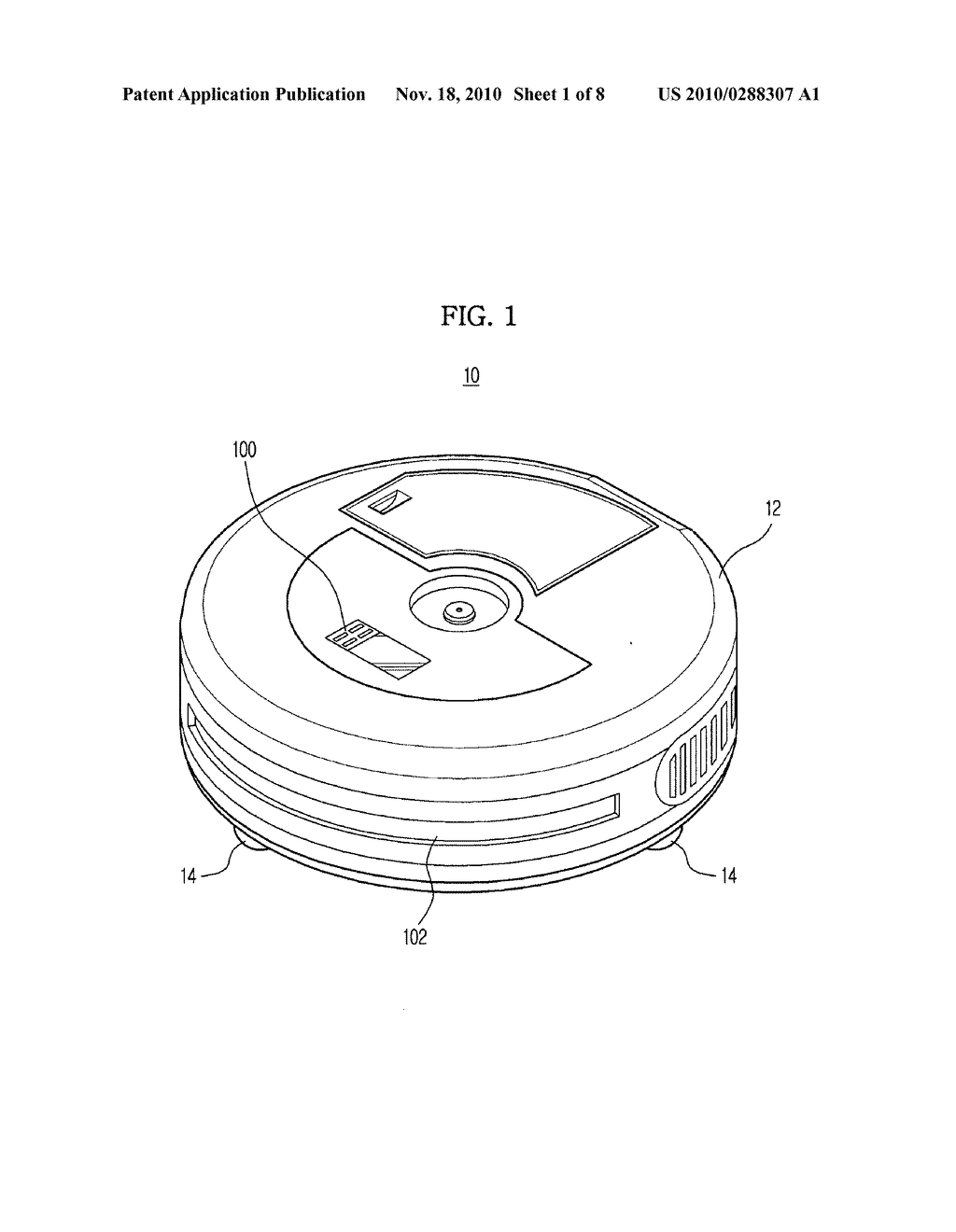 Robot cleaner and method for controlling the same - diagram, schematic, and image 02