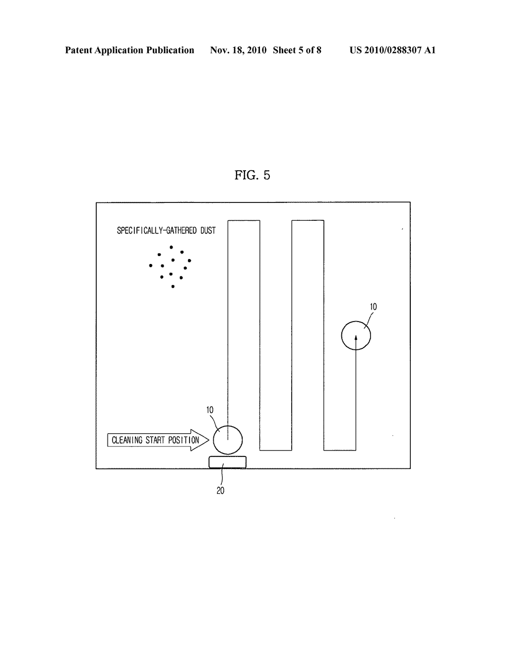 Robot cleaner and method for controlling the same - diagram, schematic, and image 06